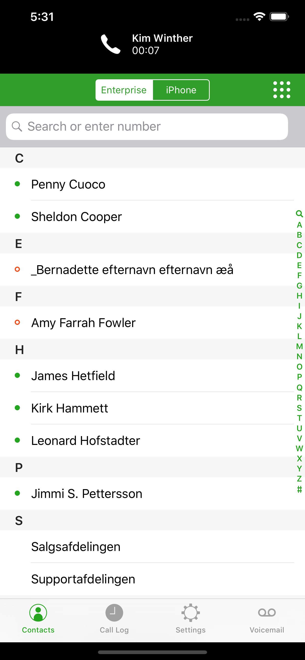 Call Control for BroadWorks V2 screenshot 5