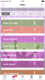 party- und eventplaner pro iphone bildschirmfoto 2
