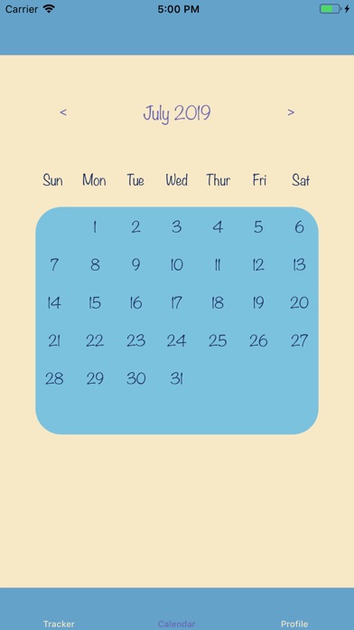 Screenshot #1 pour Symptom Journal