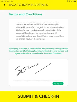 Djubo Xpress Self Check-In screenshot 1