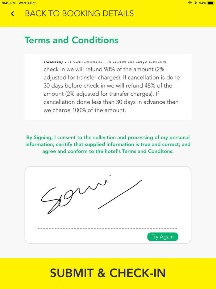 Djubo Xpress Self Check-In