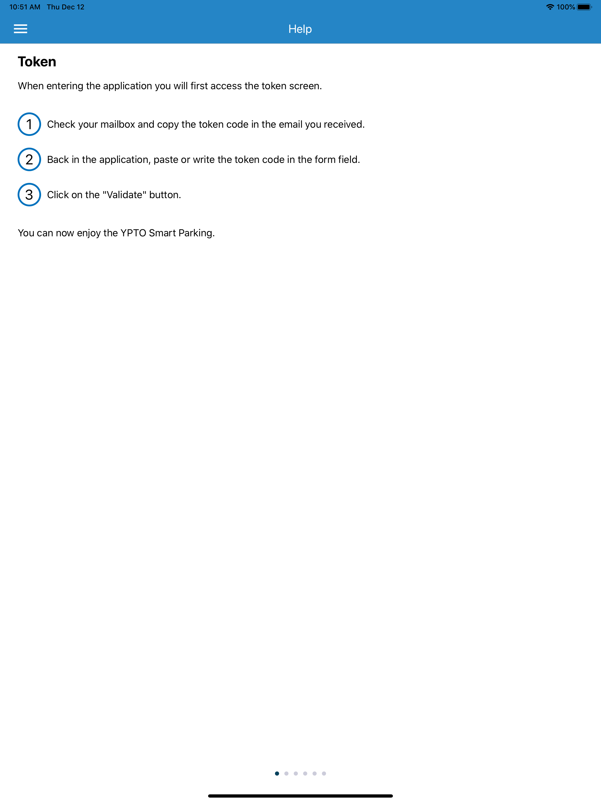 YPTOSmartParking screenshot 6