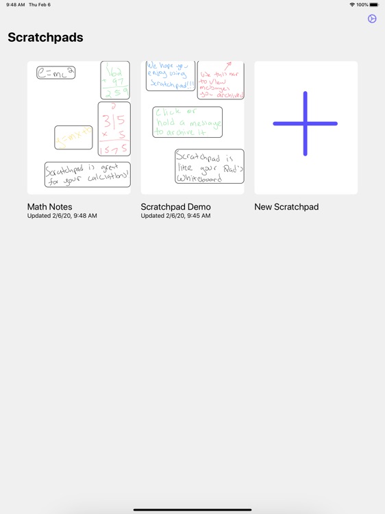 Scratchpad: Virtual Whiteboard