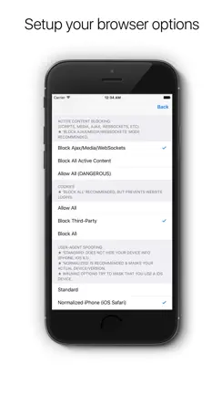 Proxy: Anonymous web browser iPhone image 3