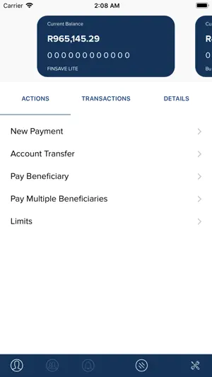 Finbond Mutual Bank screenshot 2