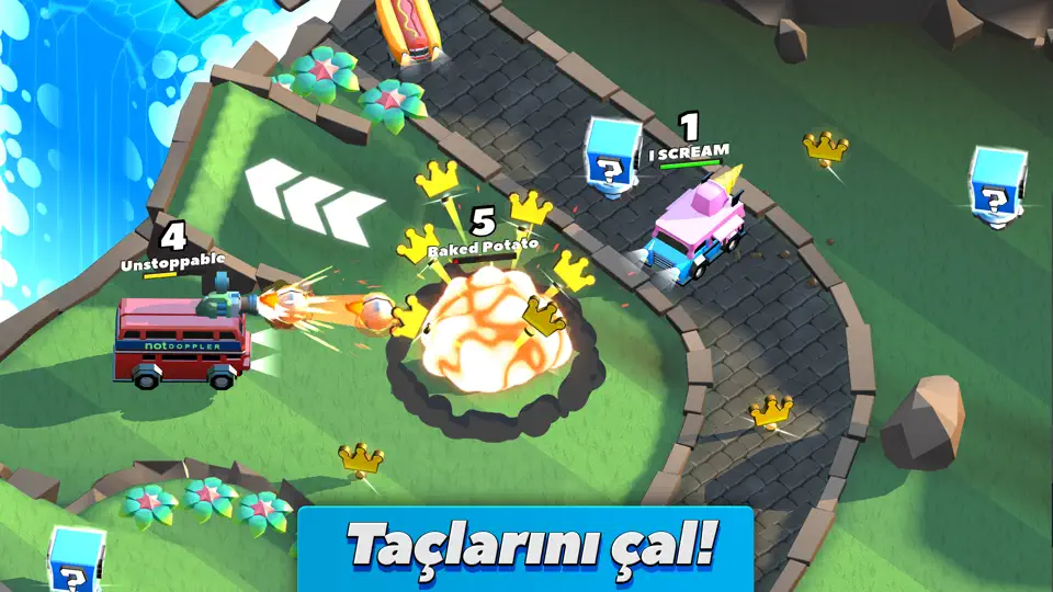 Crash Of Cars iPhone Ekran Görüntüsü 3