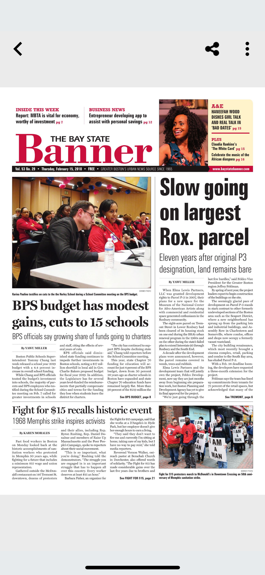 Bay State Banner Newspaper