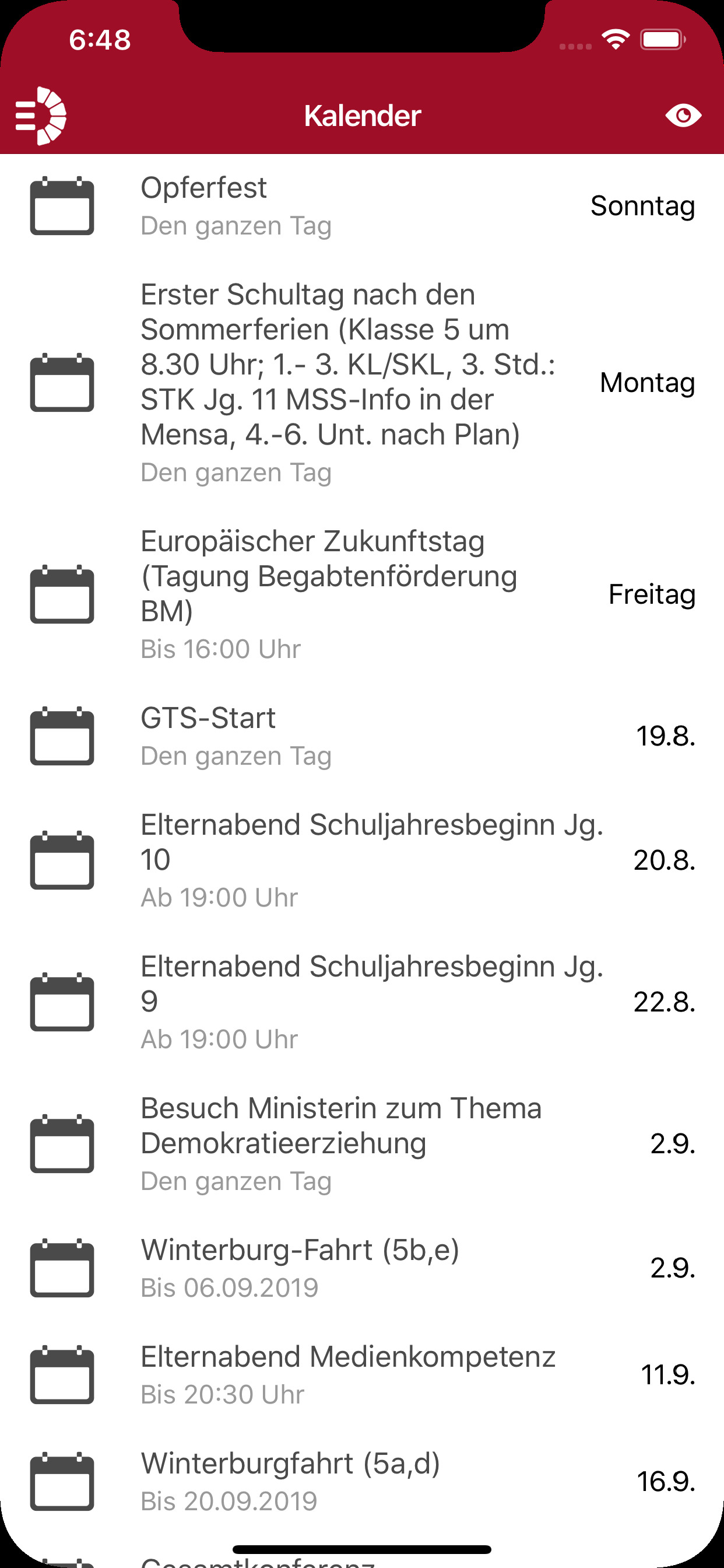 TH App screenshot 5