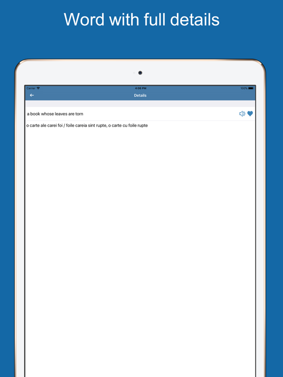 Screenshot #5 pour Romanian Dictionary Pro