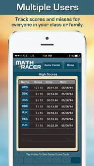 Math Racer Deluxe iphone bilder 2