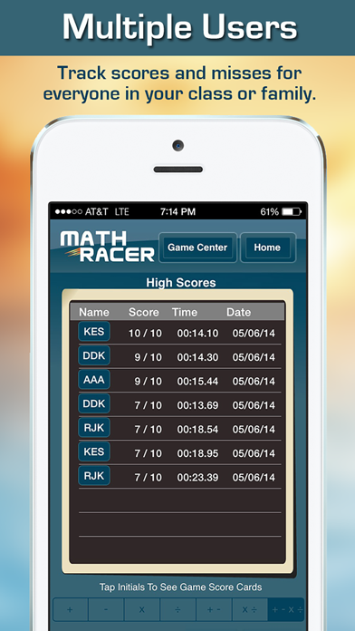 Screenshot #3 pour Math Racer Deluxe