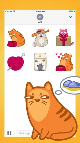 Game screenshot Midnight CatPower Sticker Pack mod apk