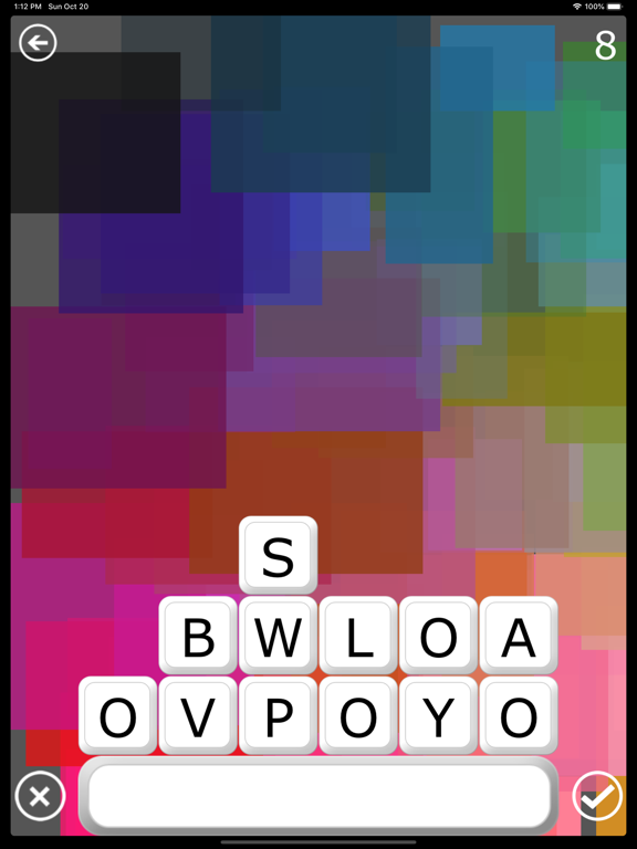 Screenshot #5 pour Letter Fall HD