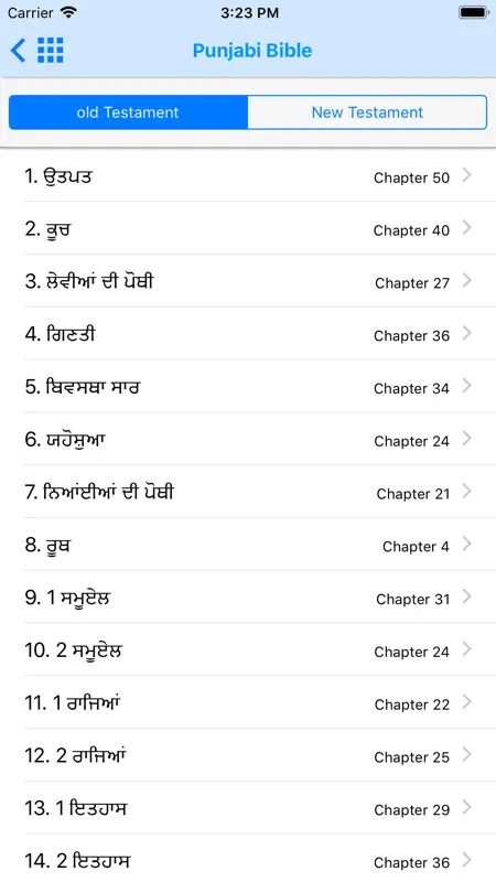 Punjabi Bible Offline screenshot 2 of 10