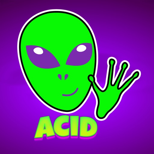 Acid Stickers: Trippy Fun iOS App