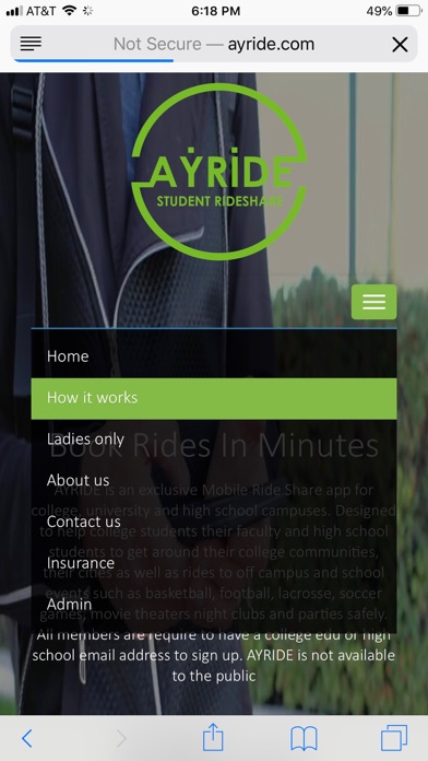 Screenshot #1 pour Ayride
