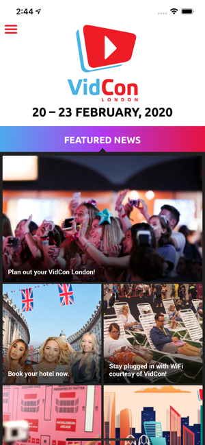 VidCon London 2020(圖1)-速報App