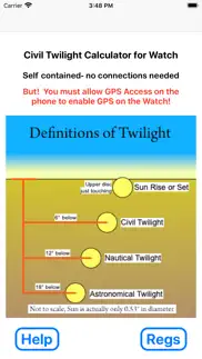 civil twilight for watch iphone capturas de pantalla 1