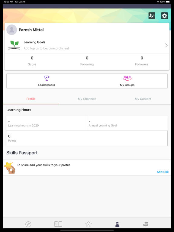 Adapt and rise iPad screenshot