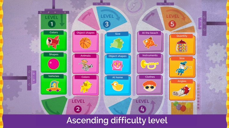 Pre-k preschool learning games