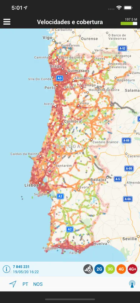 nPerf internet speed test