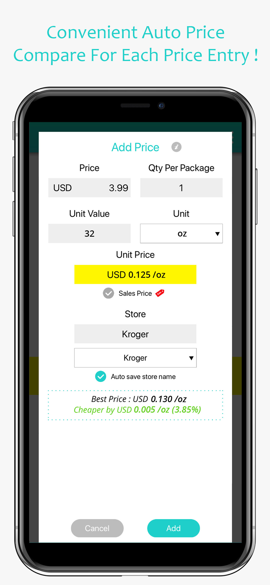 Price Book-Track Grocery Price screenshot 3
