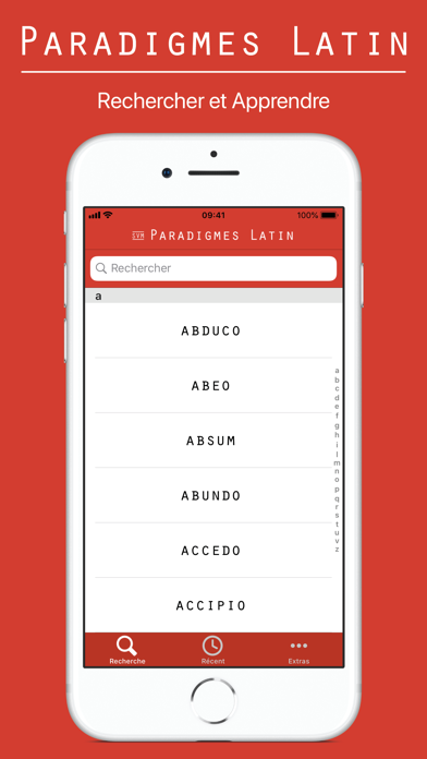 Screenshot #1 pour Paradigmes Latin