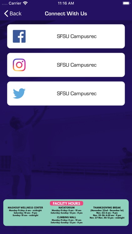 SFSU Mashouf Wellness Center screenshot-3