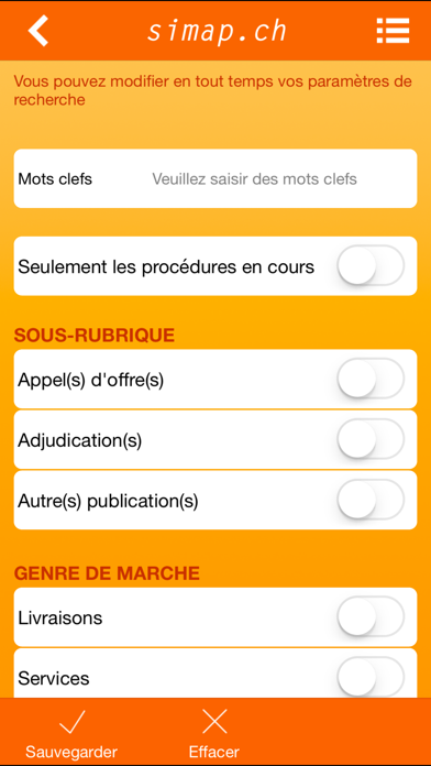 Screenshot #2 pour simap.ch