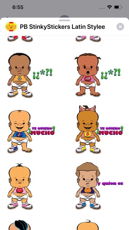 StinkyStickers Latin Stylee screenshot-3