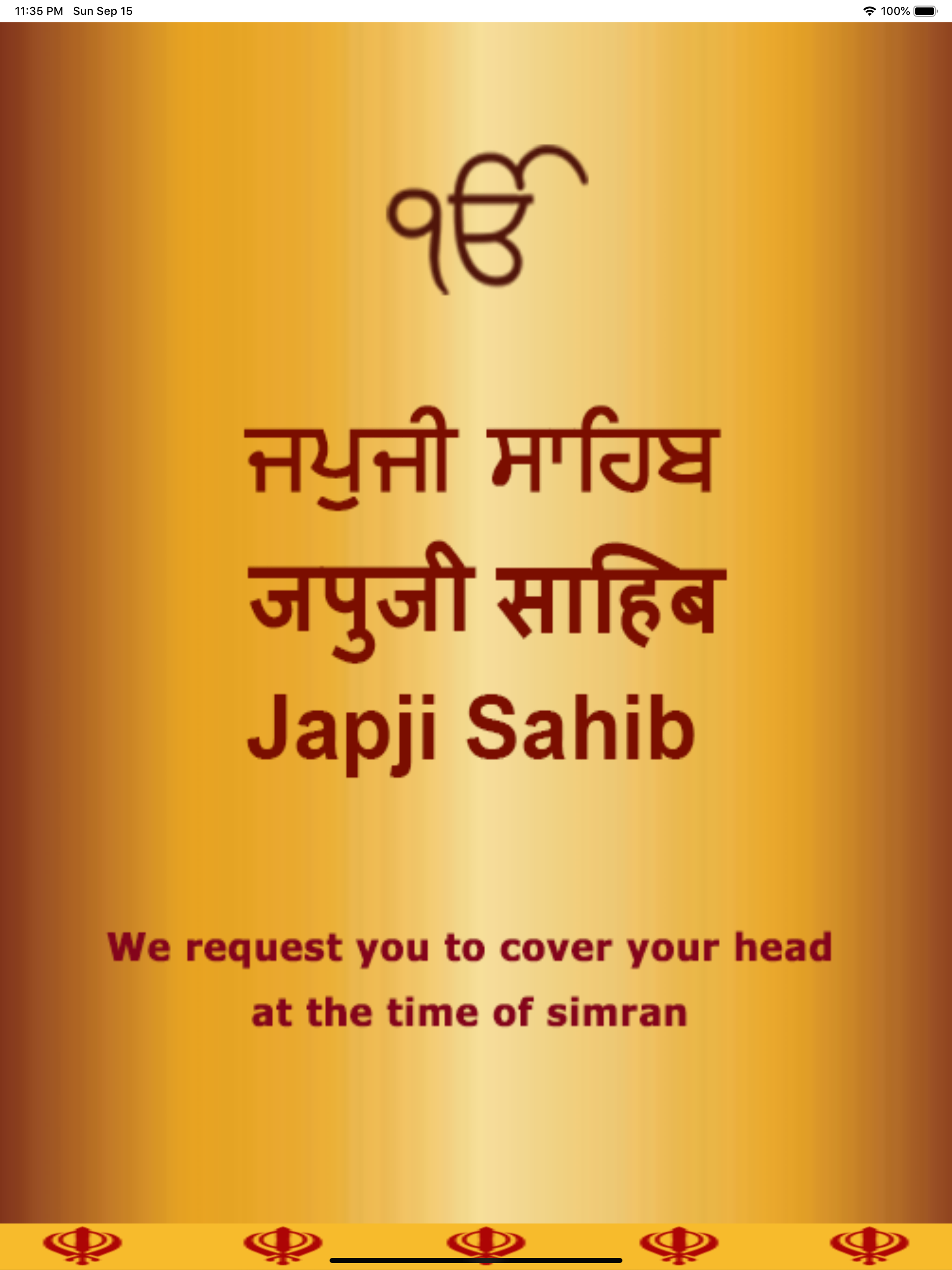 Japji Sahib Path Audio