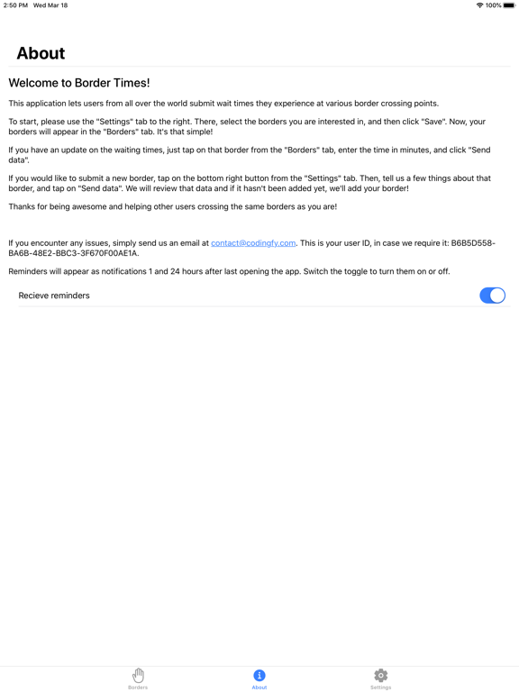 Screenshot #5 pour Border Waiting Times