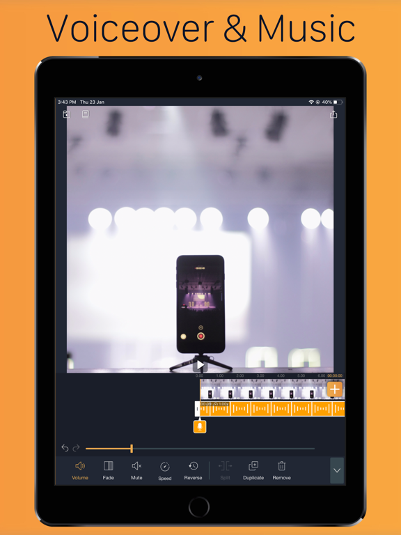 Screenshot #6 pour Blur Video & Video Merger :VMX