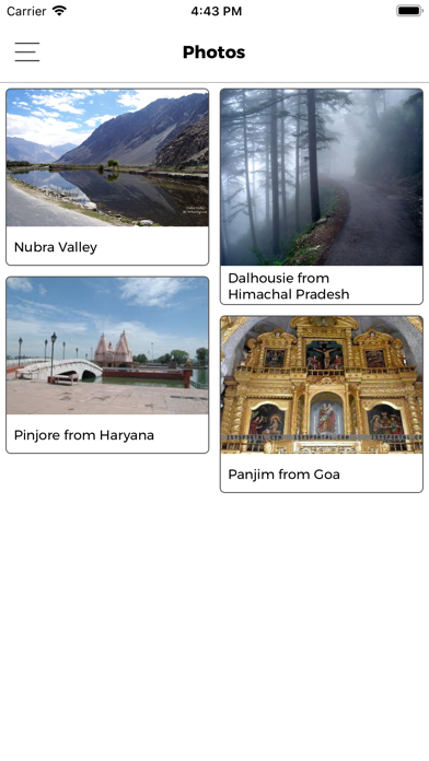 Travel Portal Of India Screenshot