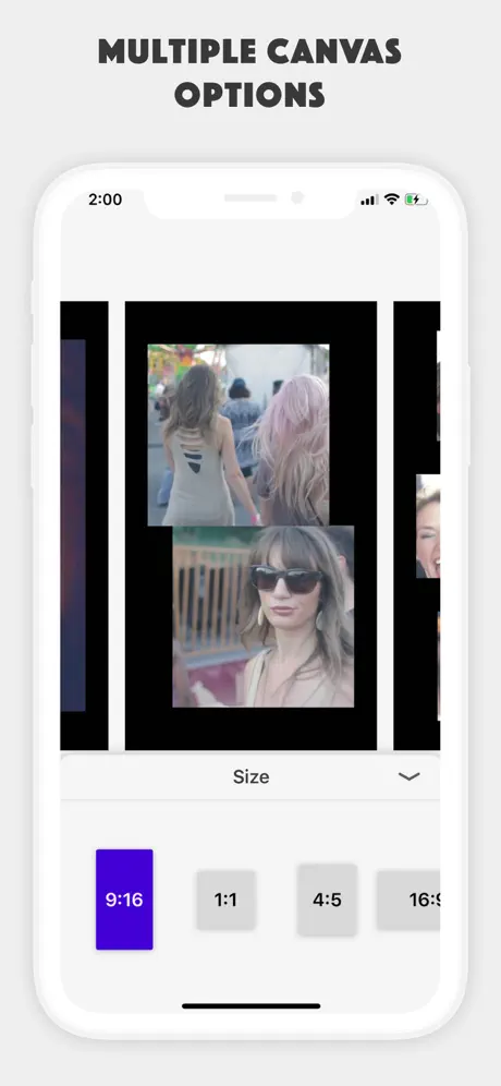 Vibes Video Collage Editor