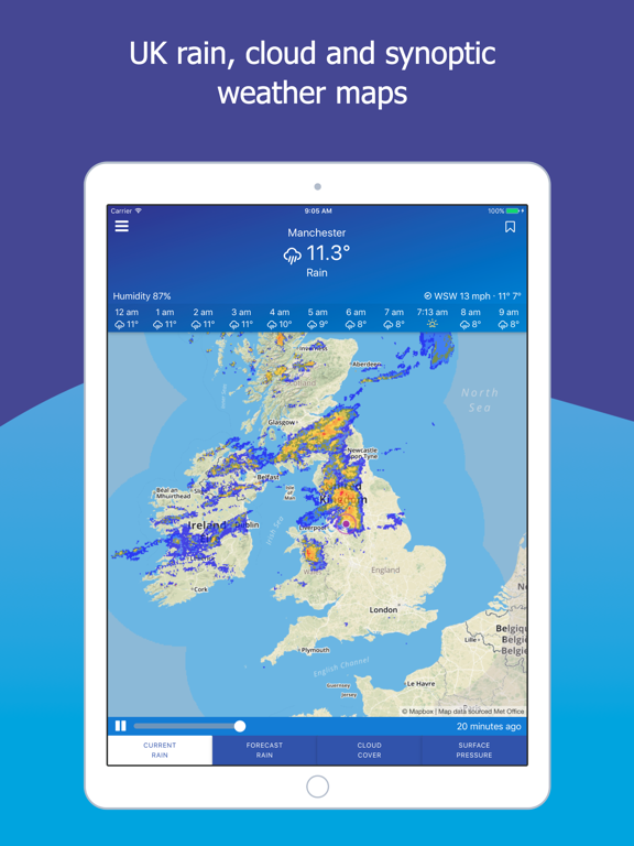 UK Weather Maps and Forecastのおすすめ画像1