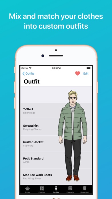 Wardrobe: Outfit ideas for men Screenshot