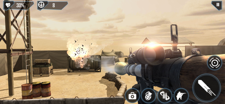 Modern Battlefield FPS Combat screenshot 2