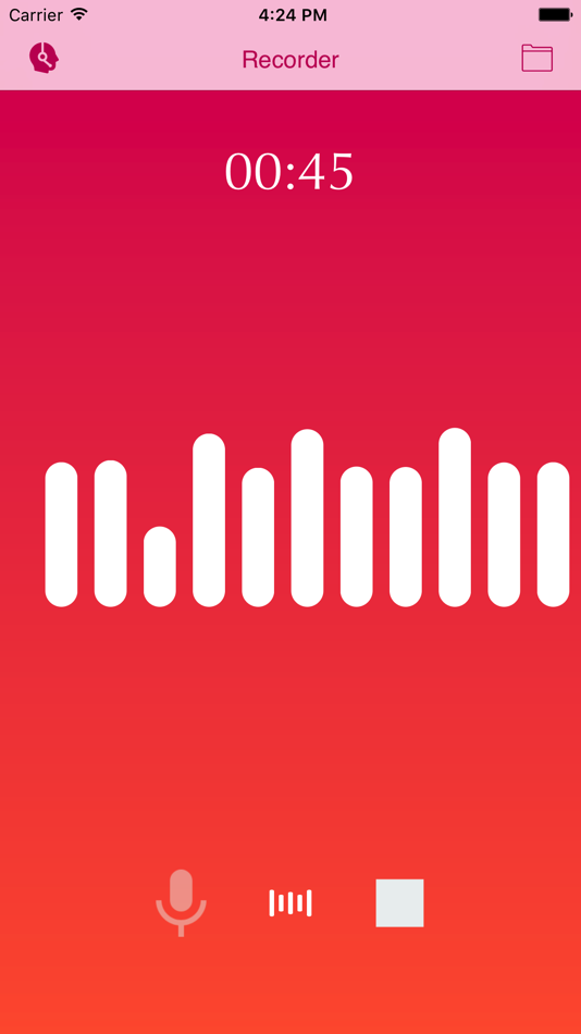 #2. Voice Recorder-Sound Recorder (iOS) 由: Parth Pandya