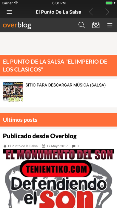 La Catedral De La Salsa Radio iPhone screenshot 7 - Music app