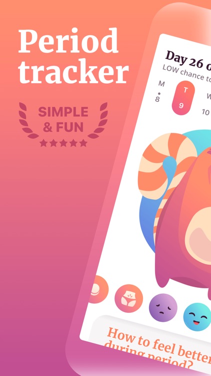 PeriodPanda: period tracker screenshot-0