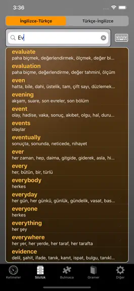 Game screenshot İngilizce Mobil apk