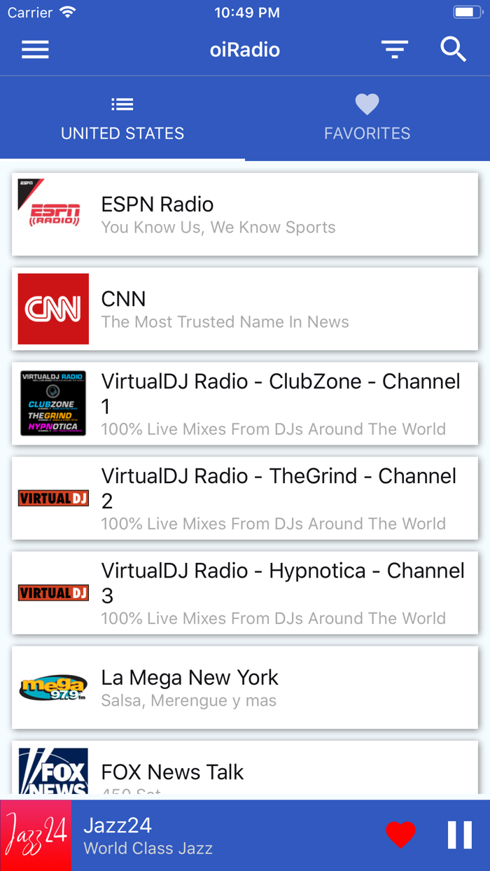 oiRadio - Live Radios