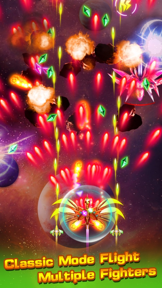 #4. 飞机大战(星际版)-雷电飞机大战游戏 (iOS) Podle: HeFei ZanYou information technology Company Limited