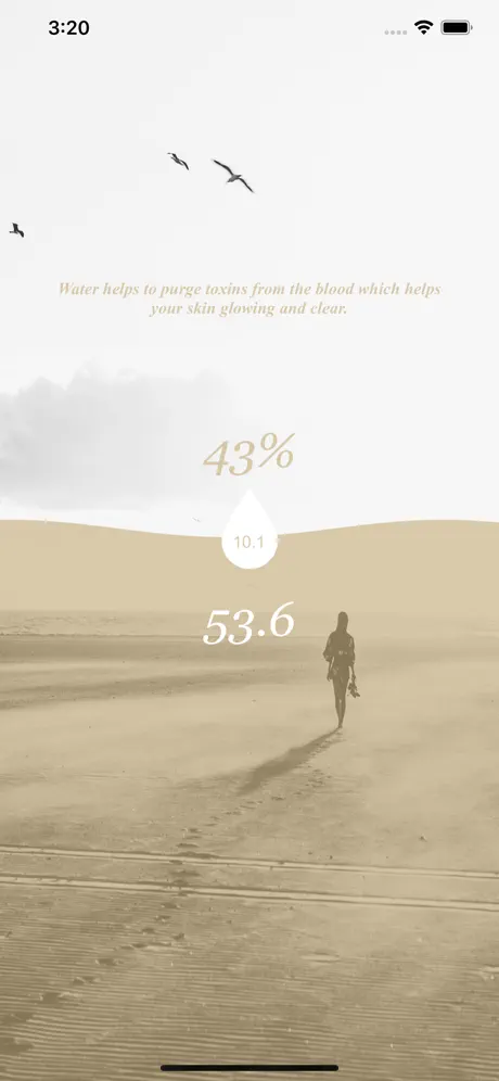 Cheers! -Water intake tracker