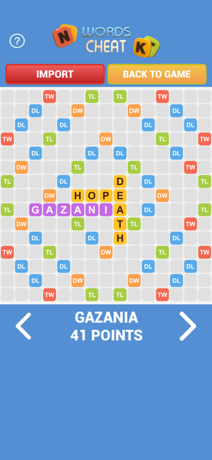 Words with Friends Cheats(圖4)-速報App
