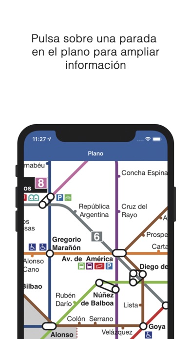 MetroTiming - Metro Madrid Screenshot