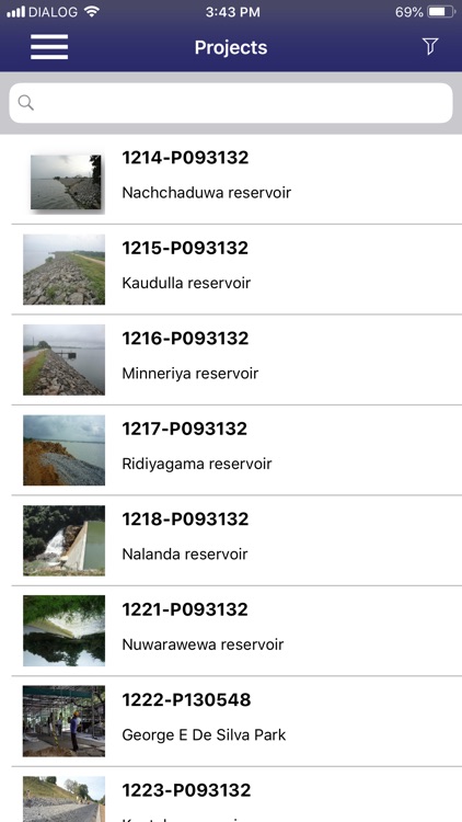 Projects Geo Referencing Tool