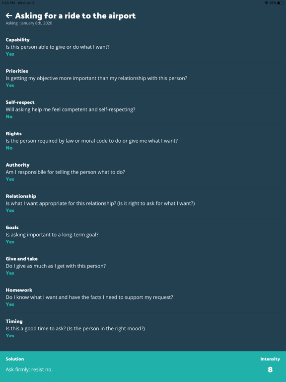 The Dime Game iPad screenshot 7 - Health & Fitness app