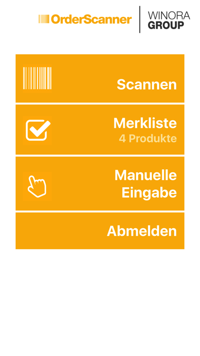 Screenshot #2 pour Winora Group OrderScanner